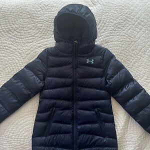 NWOT Under Armour girls parka size YSM